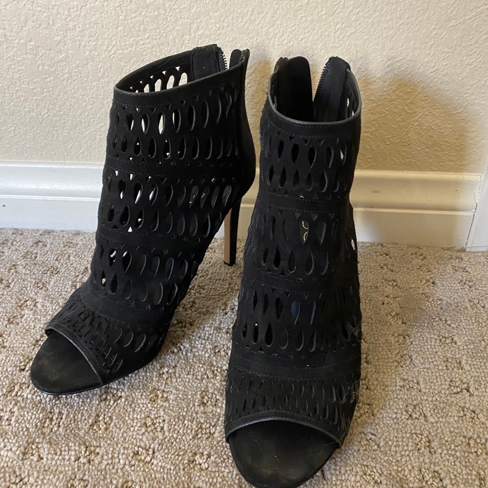 Black heels